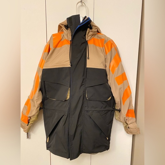 Burberry Parkhurst Logo parka jacket size S - Picture 6 of 16